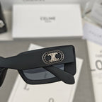 Celine TRIOMPHE BOLD SQUARE SUNGLASSES 55148 IN ACETATE