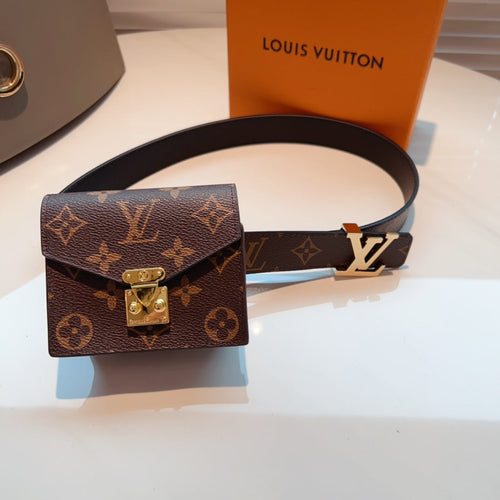Louis Vuitton Metis Belt Bag 30 Buckle Brown Monogram