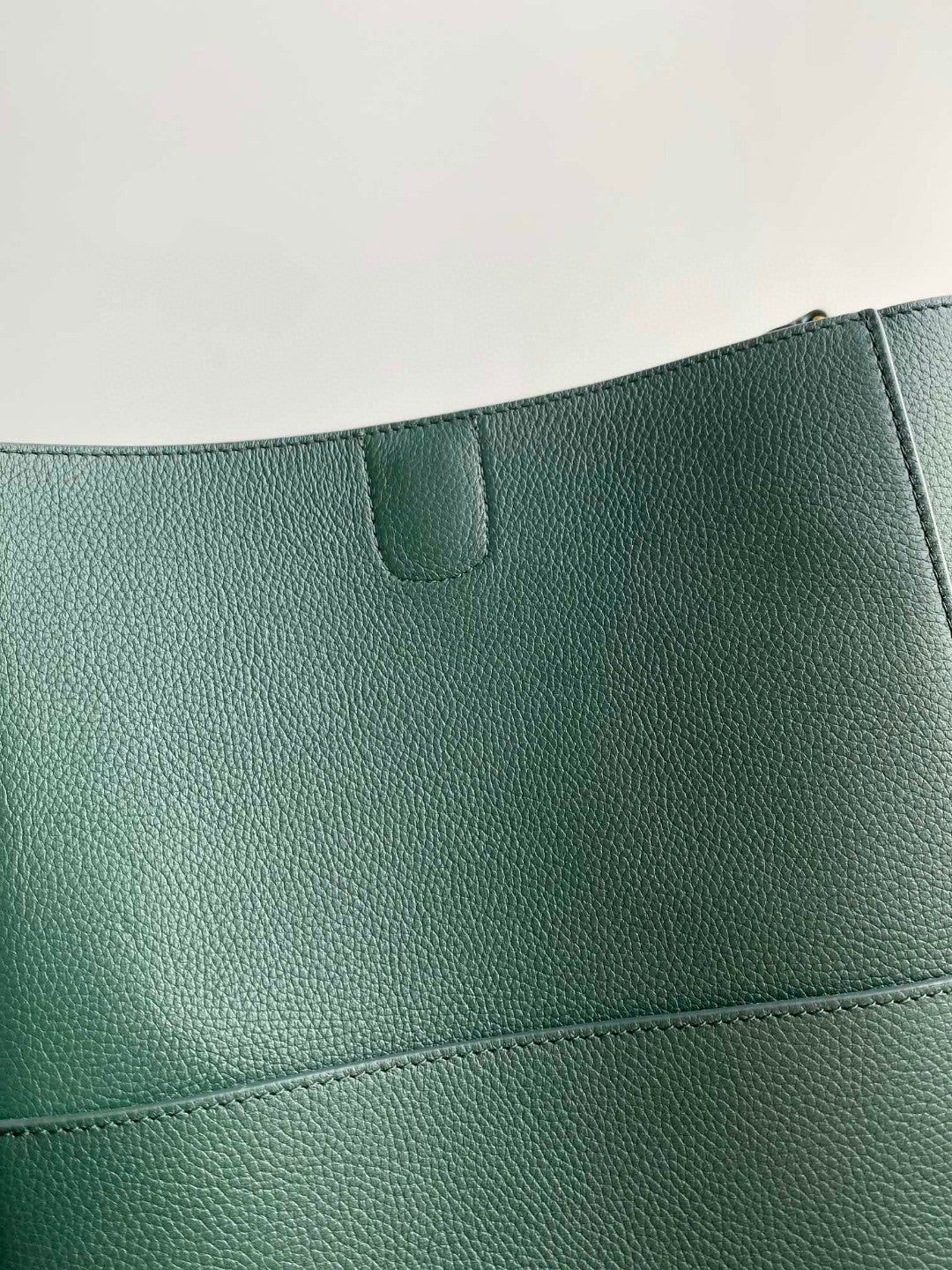 Celine SANGLE SEAU BUCKET 33 BAG GREEN FOREST CALFSKIN