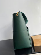 Celine SANGLE SEAU BUCKET 33 BAG GREEN FOREST CALFSKIN