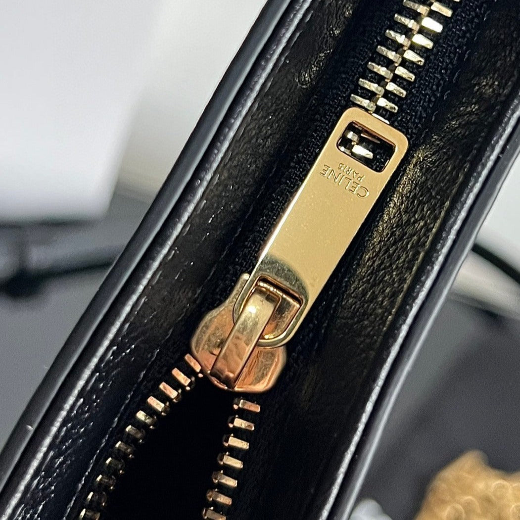 Celine WILTERN TRIOMPHE  BAG 31 ORIGINAL BLACK LEATHER