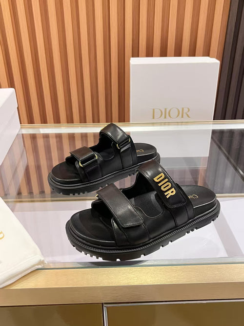 DIOR  DIORact Slide Lambskin and Canvas 242450