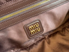 ARCADIE BAG 27 IN COPPER BROWN SHINY CALFSKIN