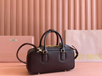 ARCADIE BAG 27 IN COPPER BROWN SHINY CALFSKIN