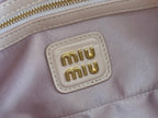 ARCADIE MATELASSÉ BAG 27 IN MISCHKA BEIGE LAMBSKIN