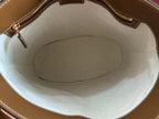 73 MEDIUM BUCKET BAG 27.5 IN BROWN SMOOTH CALFSKIN