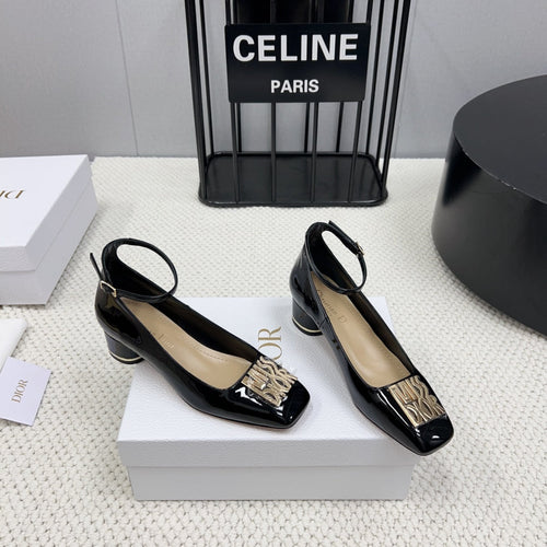 DIOR Miss  DIOR Pump 45mm In Black Glossy Lambskin 995141