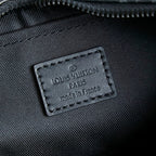 Louis Vuitton HAMAC BAG 28 IN BLACK MONOGRAM ECLIPSE CANVAS