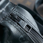 Louis Vuitton HAMAC BAG 28 IN BLACK MONOGRAM ECLIPSE CANVAS