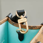 Louis Vuitton ONTHEGO PM 25 IN BROWN MONOGRAM CANVAS WITH DUCK SHAPE