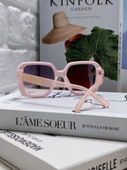 Celine TRIOMPHE SUNGLASSES 548592 IN PINK ACETATE