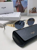 Celine TRIOMPHE SUNGLASSES 548598 IN METAL