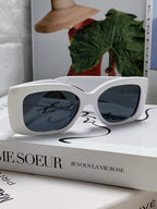 Celine TRIOMPHE SUNGLASSES 548599 IN WHITE ACETATE
