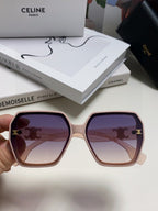 Celine TRIOMPHE SUNGLASSES 552769 IN PINK ACETATE