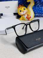 Celine TRIOMPHE SUNGLASSES 563256 IN BLACK ACETATE