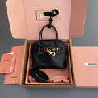 AVENTURE BAG 13 IN BLACK SHINY CALFSKIN