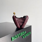 Bottega Veneta CLASSIC KNOT 20 IN PLUM PURPLE LAMBSKIN