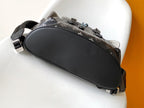Louis Vuitton CHRISTOPHER BACKPACK 48 IN BLACK WHITE MONOGRAM CALFSKIN