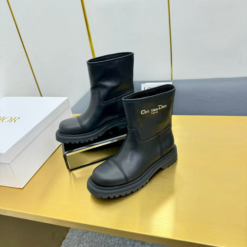 DIOR Ankle Boot In Plain Boots Cowhide 111762