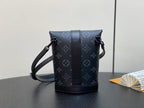 Louis Vuitton ENVELOPE POUCH 18 IN BLACK MONOGRAM ECLIPSE CANVAS