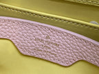 Louis Vuitton CAPUCINES MINI 21 YELLOW TAURILLON GOLD HARDWARE