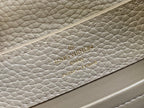 Louis Vuitton CAPUCINES MINI 21 IN KHAKI BROWN TAURILLON