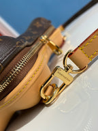Louis Vuitton SS25 Bone Wearable Wallet 24cm Monogram coated canvas