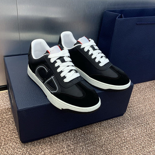 DIOR homme black calfskin suede