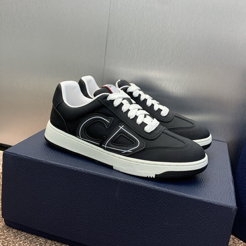DIOR homme black white calfskin