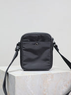 Saint Laurent CITY MINI CAMERA BAG 18 IN BLACK ECONYL
