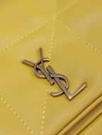 Saint Laurent JAMIE 4.3 MINI BAG 20 IN MUSTARD YELLOW LAMBSKIN COPPER HARDWARE