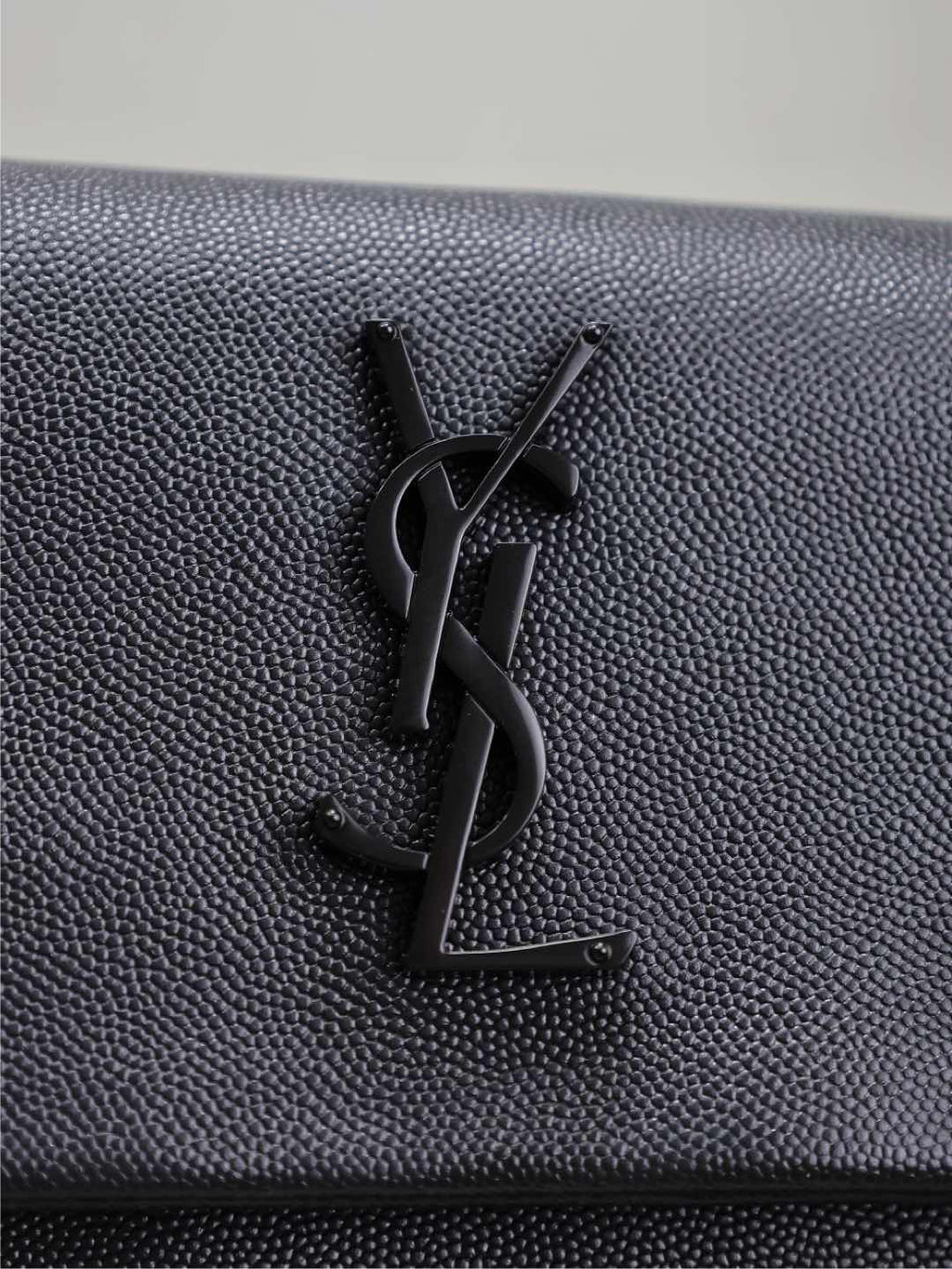 Saint Laurent WEST HOLLYWOOD BAG 28 IN BLACK CALFSKIN BLACK HARDWARE