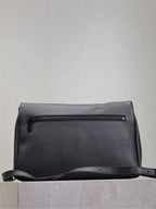 Saint Laurent WEST HOLLYWOOD BAG 28 IN BLACK CALFSKIN BLACK HARDWARE