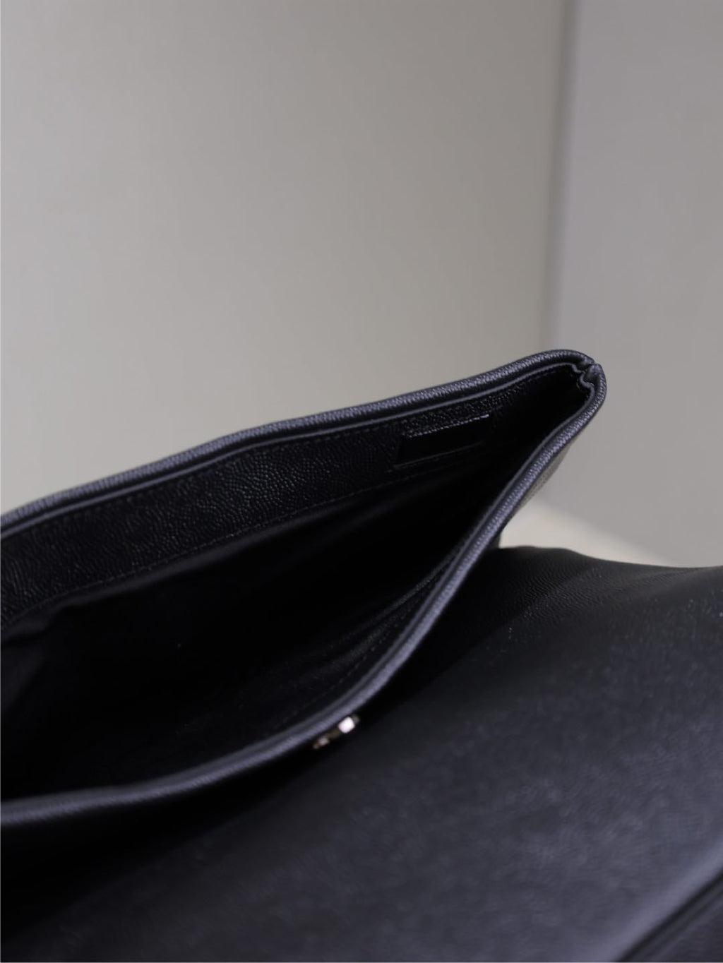 Saint Laurent WEST HOLLYWOOD BAG 28 IN BLACK CALFSKIN BLACK HARDWARE