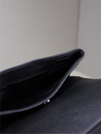 Saint Laurent WEST HOLLYWOOD BAG 28 IN BLACK CALFSKIN BLACK HARDWARE