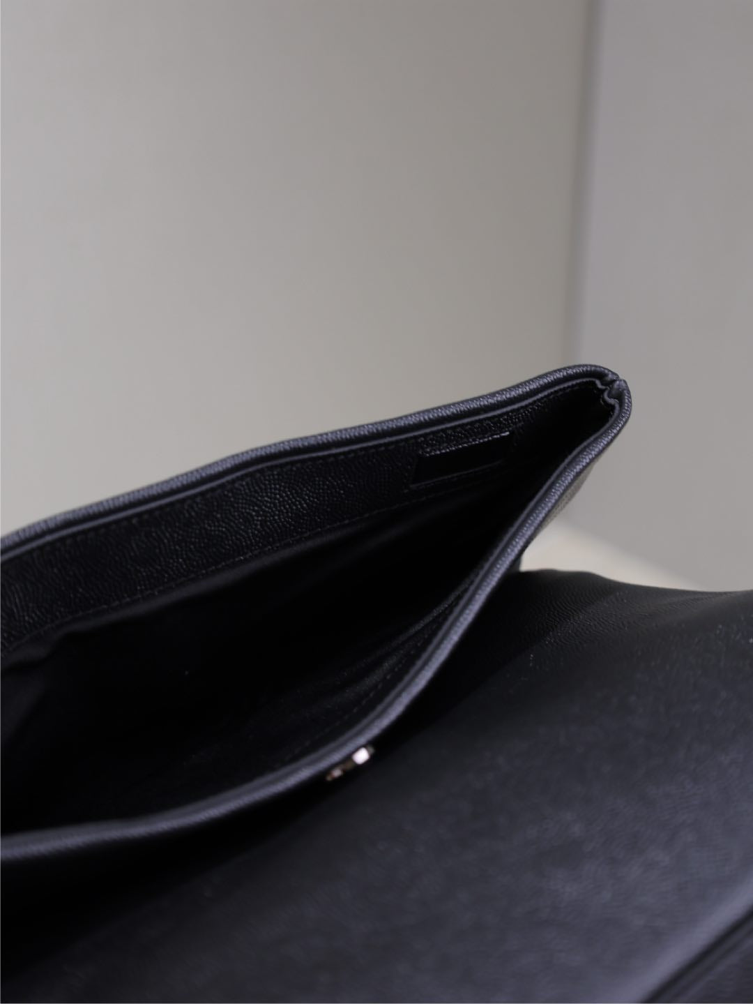 Saint Laurent WEST HOLLYWOOD BAG 28 IN BLACK CALFSKIN BLACK HARDWARE