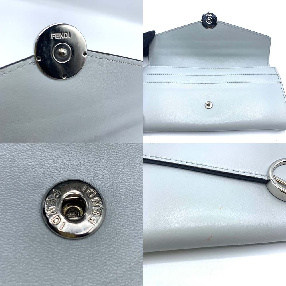 Fendi Leather Can I F Long Wallet 8M0251