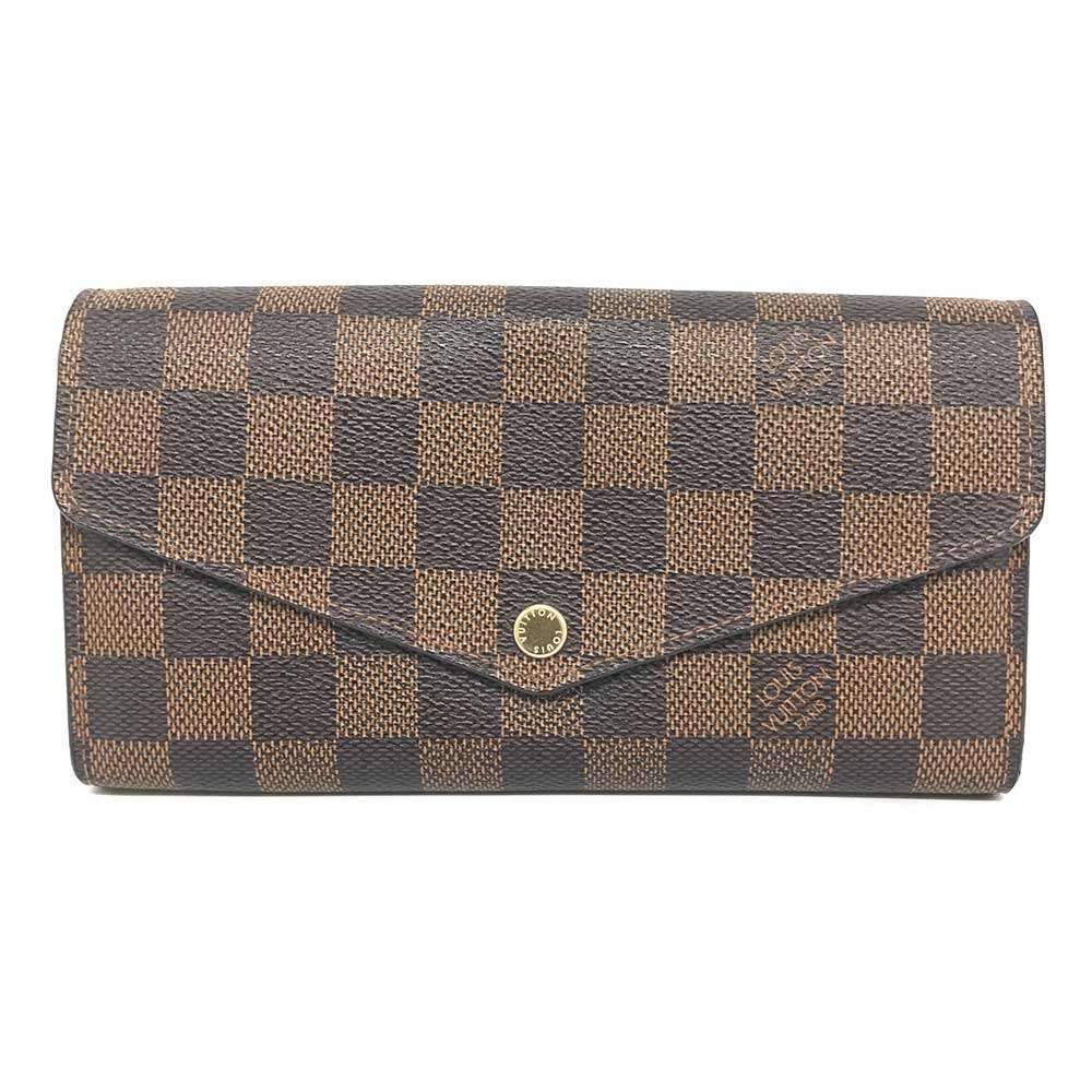 Louis Vuitton Damier Ebene Sarah Wallet