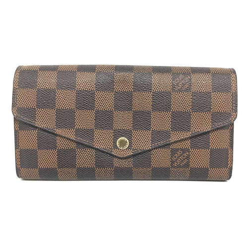 Louis Vuitton Damier Ebene Sarah Wallet