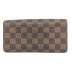 Louis Vuitton Damier Ebene Sarah Wallet