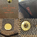 Louis Vuitton Damier Ebene Sarah Wallet