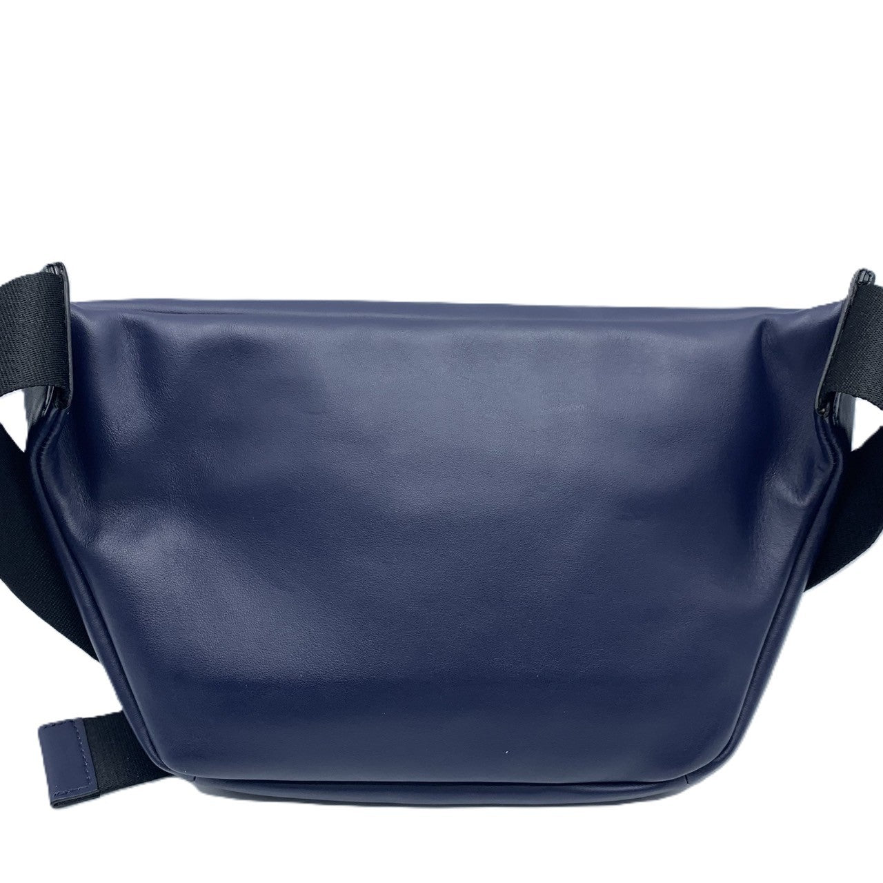 Fendi Bugs Eye Leather Waist Bag Navy