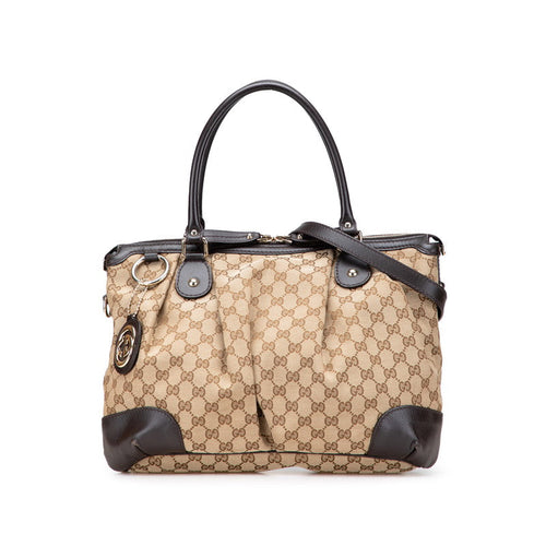 Gucci Sukey GG Canvas 2way bag