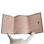 Fendi Tri-fold Mini Wallet Pink