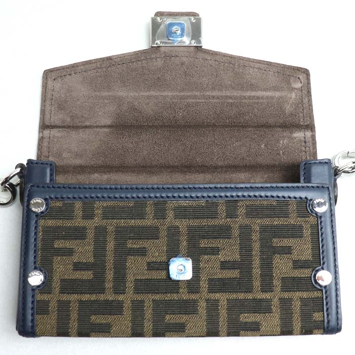 Fendi Baguette Soft Trunk Phone Pouch Shoulder Bag