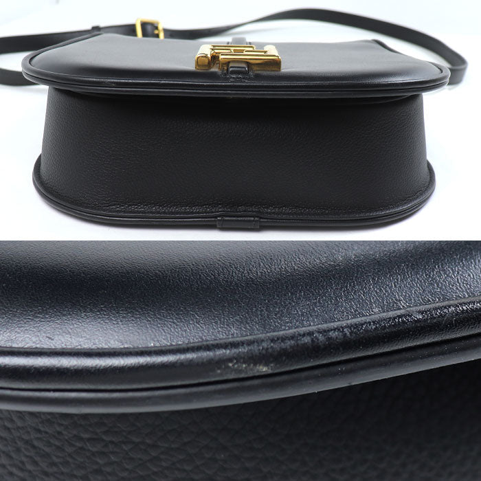 Fendi Medium Leather Shoulder Bag 8BT366