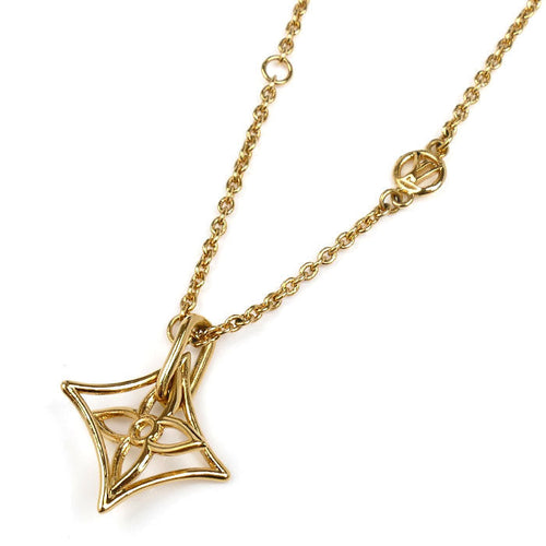 Louis Vuitton Monogram Collier LV Twiggy Pointed Flower Necklace