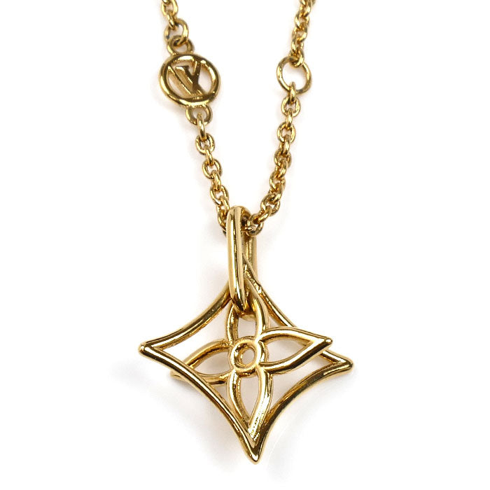Louis Vuitton Monogram Collier LV Twiggy Pointed Flower Necklace