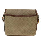 CELINE Macadam Canvas Shoulder Bag Beige  ki2254