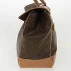 CELINE Macadam Canvas Hand Bag Brown  ki2486